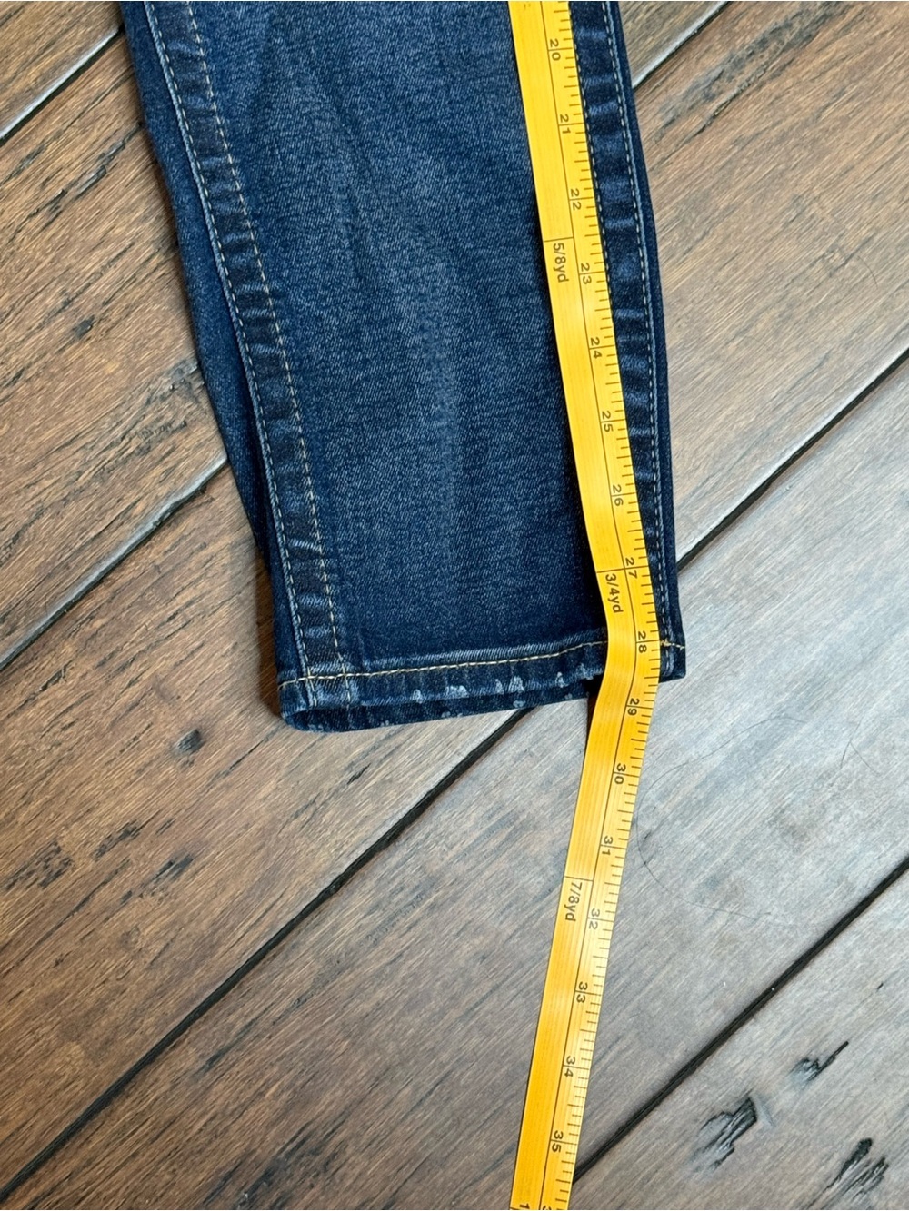 True Religion Skinny Leg Medium Wash Denim Overalls Jumpsuit Size Large - Picture 7 of 16